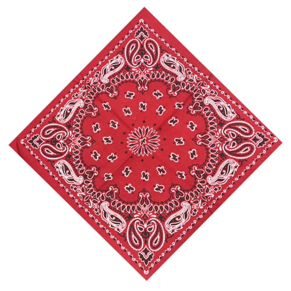 Men 55cm*55cm Neck Wrist Band  - Handkerchief Cotton Men 评论和价格