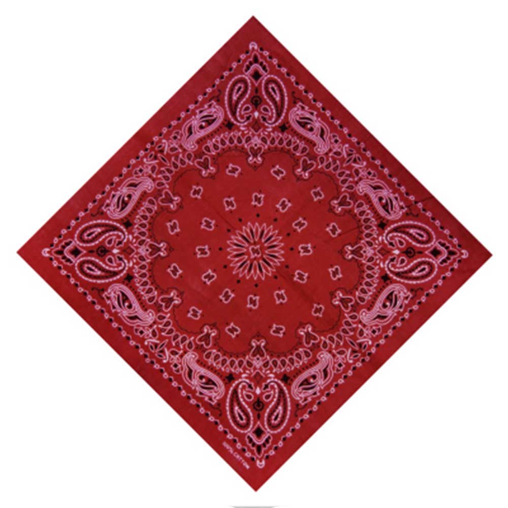 Men 55cm*55cm Neck Wrist Band  - Handkerchief Cotton Men 评论和价格
