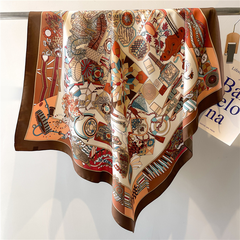 2026 New Square Twill Silk Sca - Face Scarf Mask 评论和价格