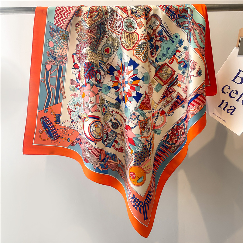 2026 New Square Twill Silk Sca - Face Scarf Mask 评论和价格