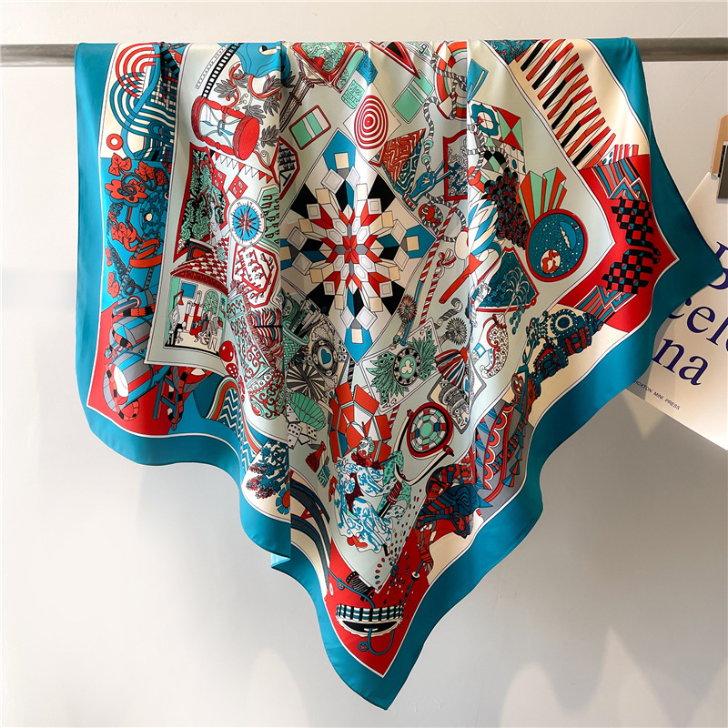 2026 New Square Twill Silk Sca - Face Scarf Mask 评论和价格