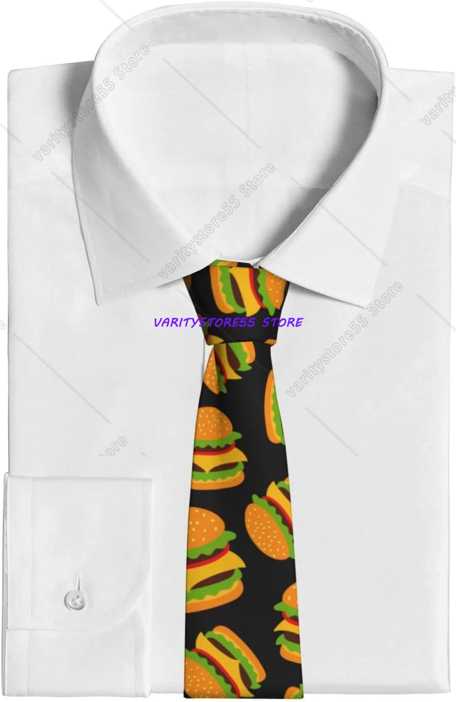 Hamburger Men's Skinny Tie Fas - Skinny Tie Men 评论和价格
