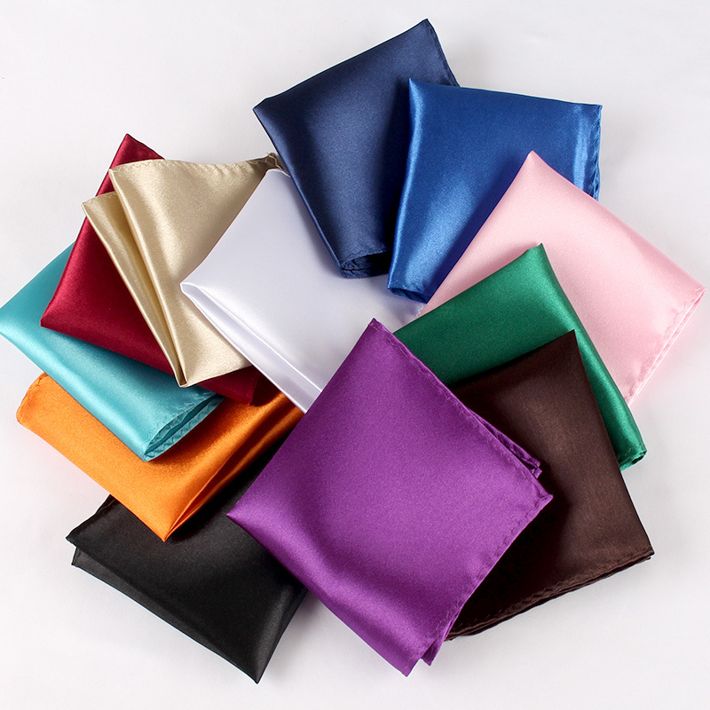 22CM Solid Color Pocket Squre  - Pocket Square Set 评论和价格