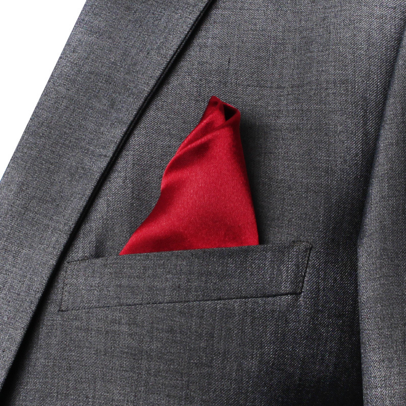 22CM Solid Color Pocket Squre  - Pocket Square Set 评论和价格