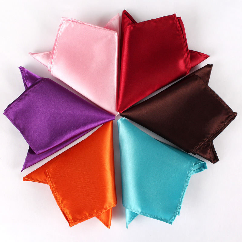 22CM Solid Color Pocket Squre  - Pocket Square Set 评论和价格